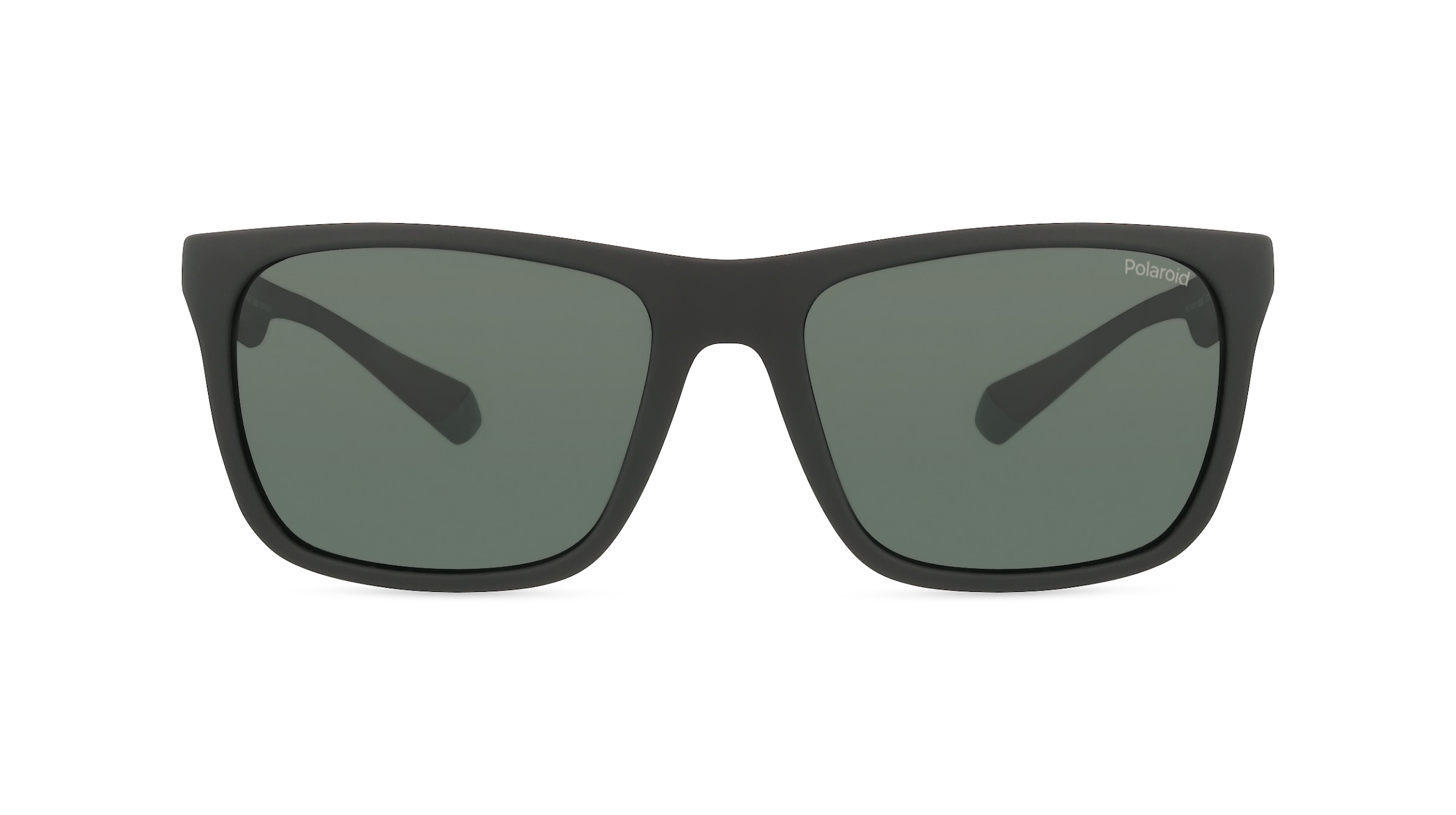 Polaroid PLD 2141/S Unisex-Sonnenbrille Vollrand Eckig Kunststoff-Gestell, schwarz