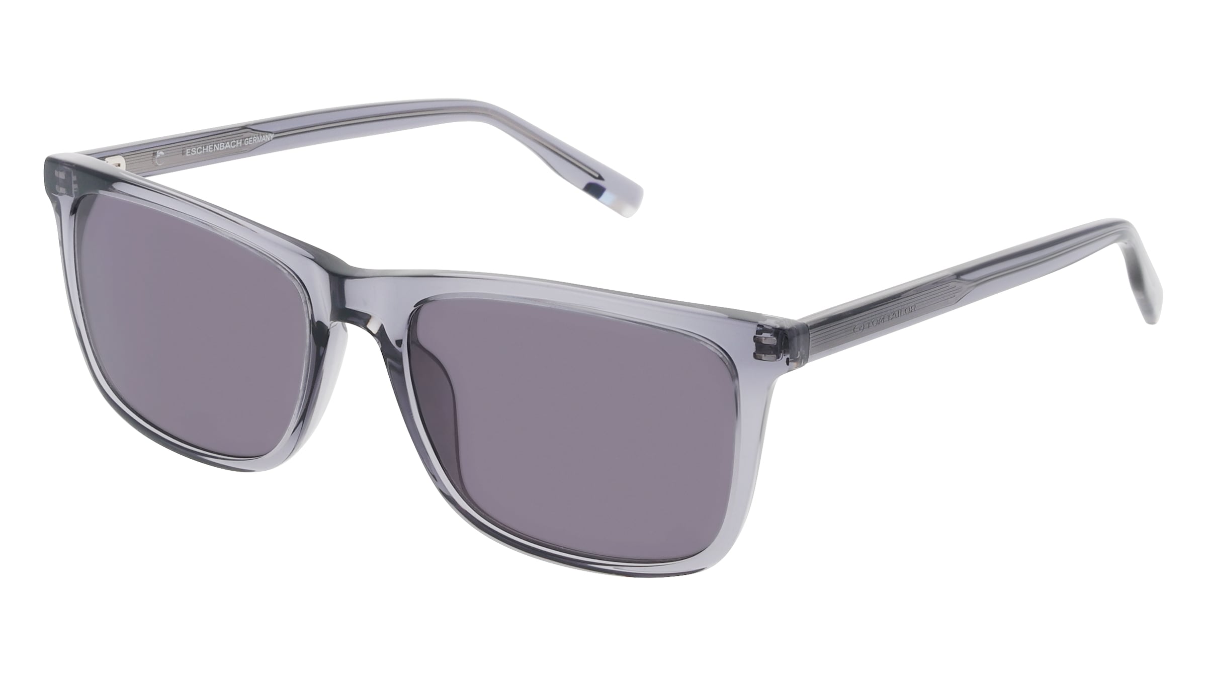 Tom Tailor 676012 Herren-Sonnenbrille Vollrand Quadratisch Kunststoff-Gestell, Grau