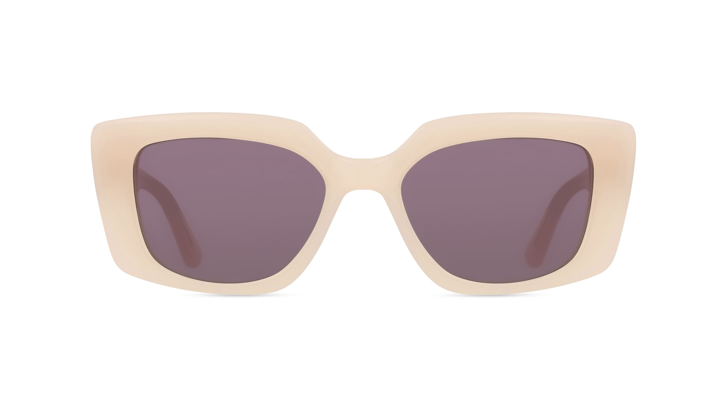 Karl Lagerfeld KL6125S Unisex-Sonnenbrille Vollrand Eckig Kunststoff-Gestell, weiß