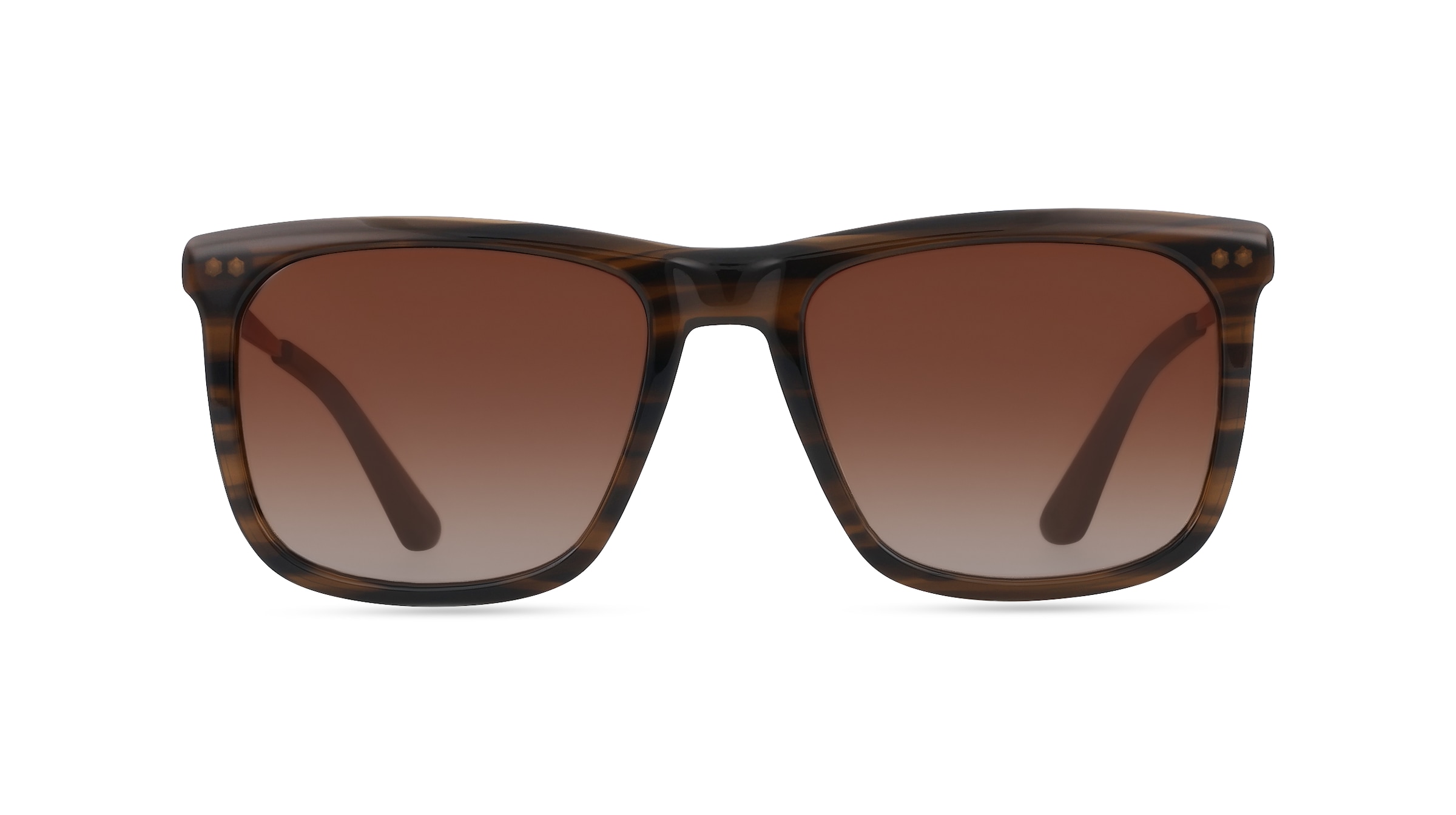 Calvin Klein CK22536S Herren-Sonnenbrille Vollrand Eckig Kunststoff-Gestell, braun