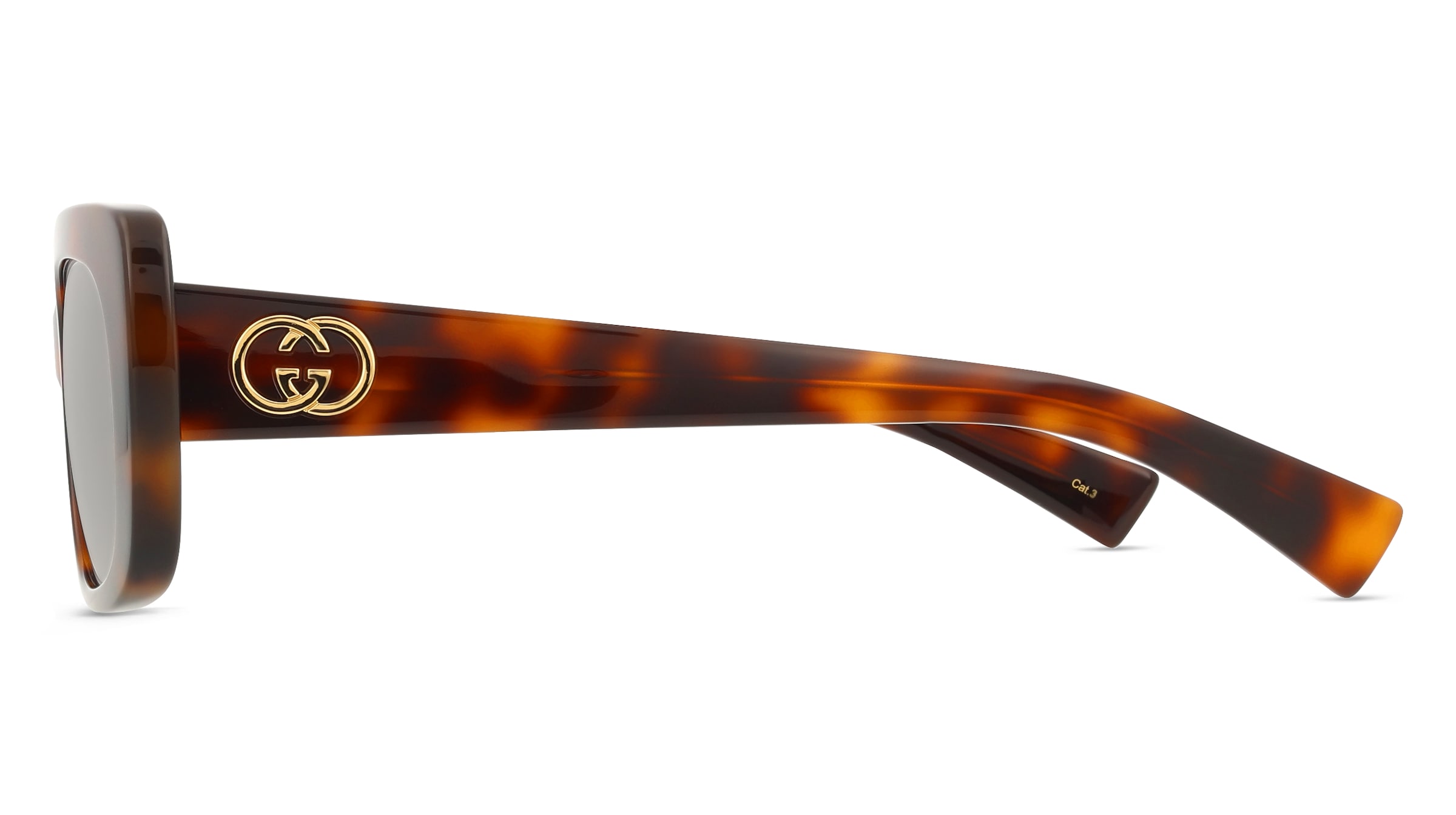 Thumbnail - Gucci GG1979SK Damen-Sonnenbrille Vollrand Eckig Acetat-Gestell, braun