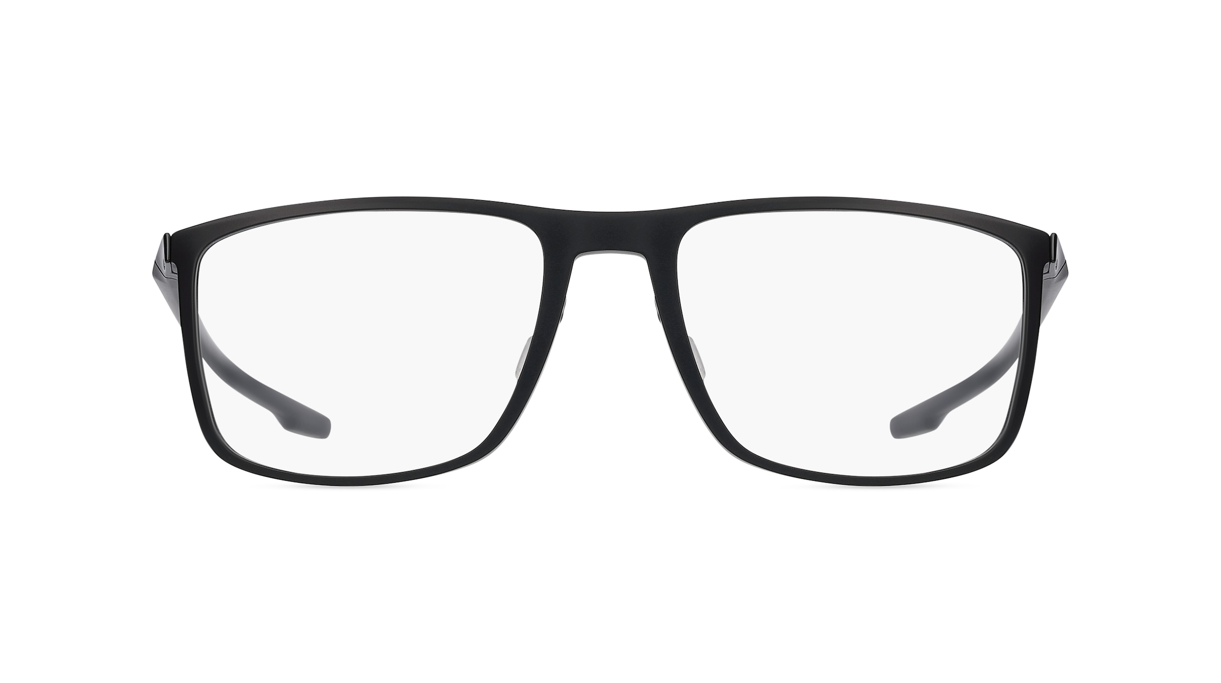 Porsche Design 8738 Unisex-Brille inkl. Gläser Vollrand Rechteckig Kunststoff-Gestell 56mm/19mm/145mm, schwarz