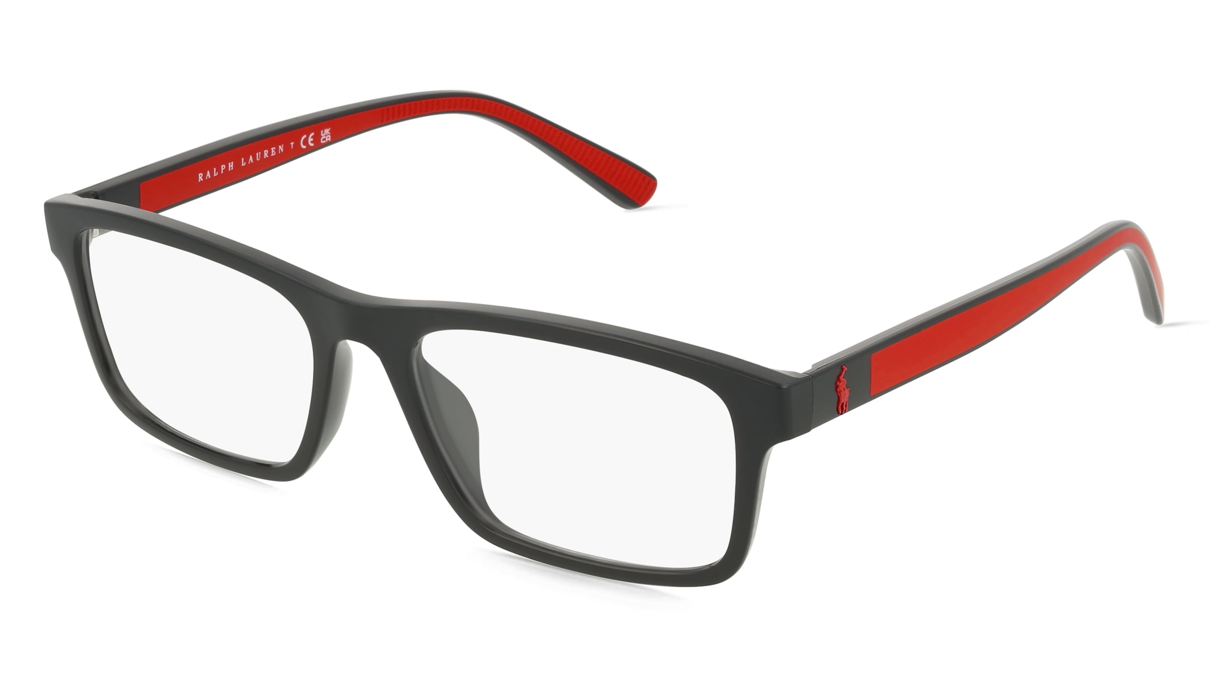 Polo Ralph Lauren 0PH2274U Herren-Brille inkl. Gläser Vollrand Quadratisch Kunststoff-Gestell 54/17/147, Schwarz