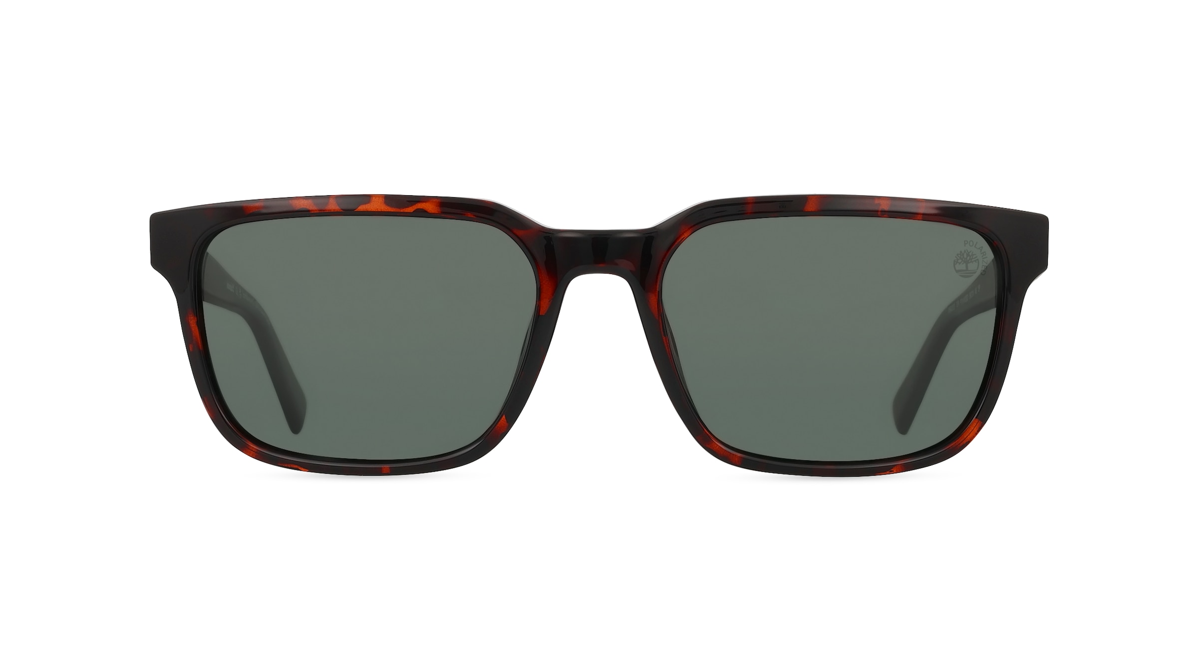 Timberland TB00008 Herren-Sonnenbrille Vollrand Eckig Kunststoff-Gestell, braun