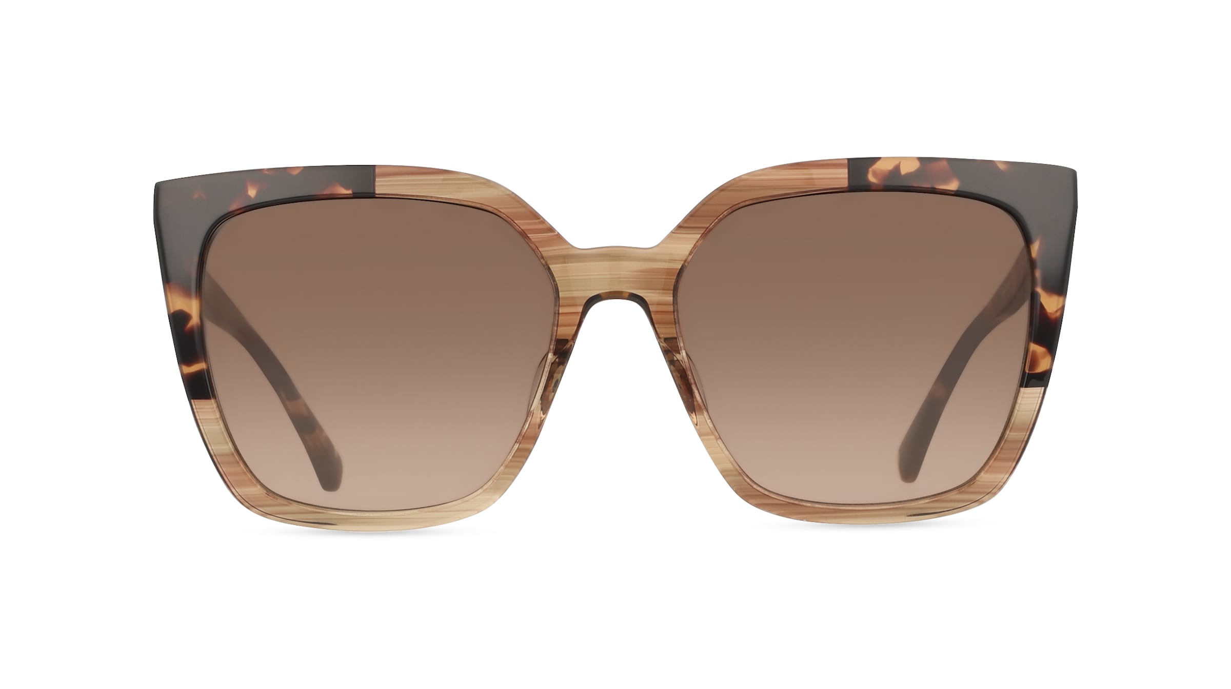 Kate Spade MARLOWE/G/S Damen-Sonnenbrille Vollrand Eckig Acetat-Gestell, braun