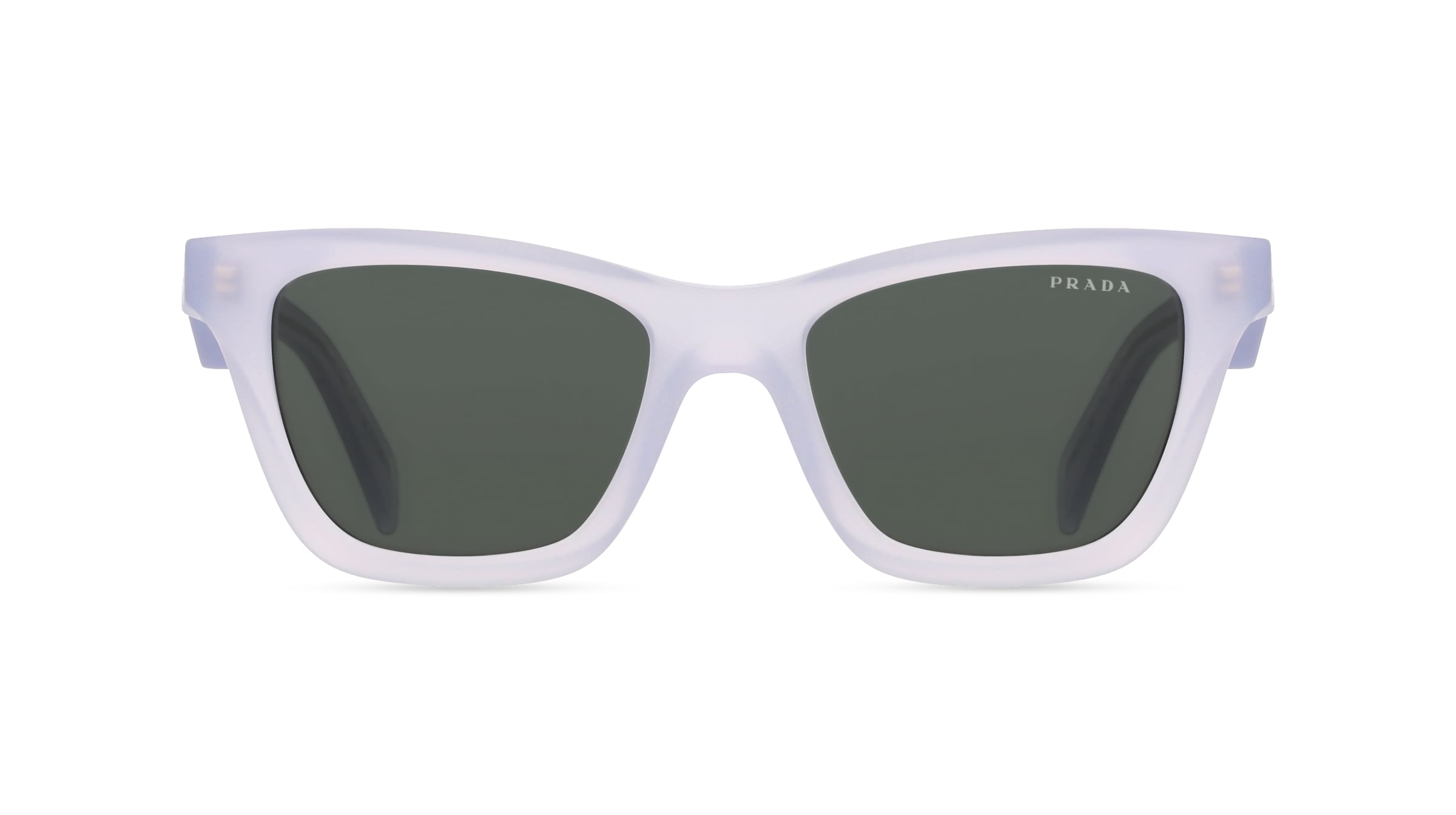 Prada 0PR C07S Damen-Sonnenbrille Vollrand Butterfly Acetat-Gestell, grau