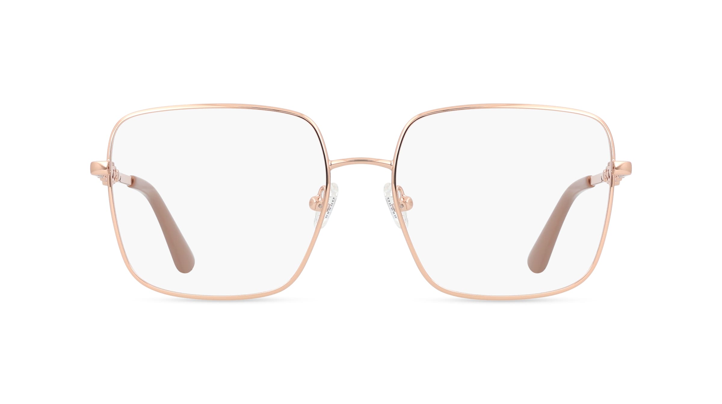 Guess GU2953 Damen-Brille inkl. Gläser Vollrand Quadratisch Metall-Gestell 56/17/140, gelb