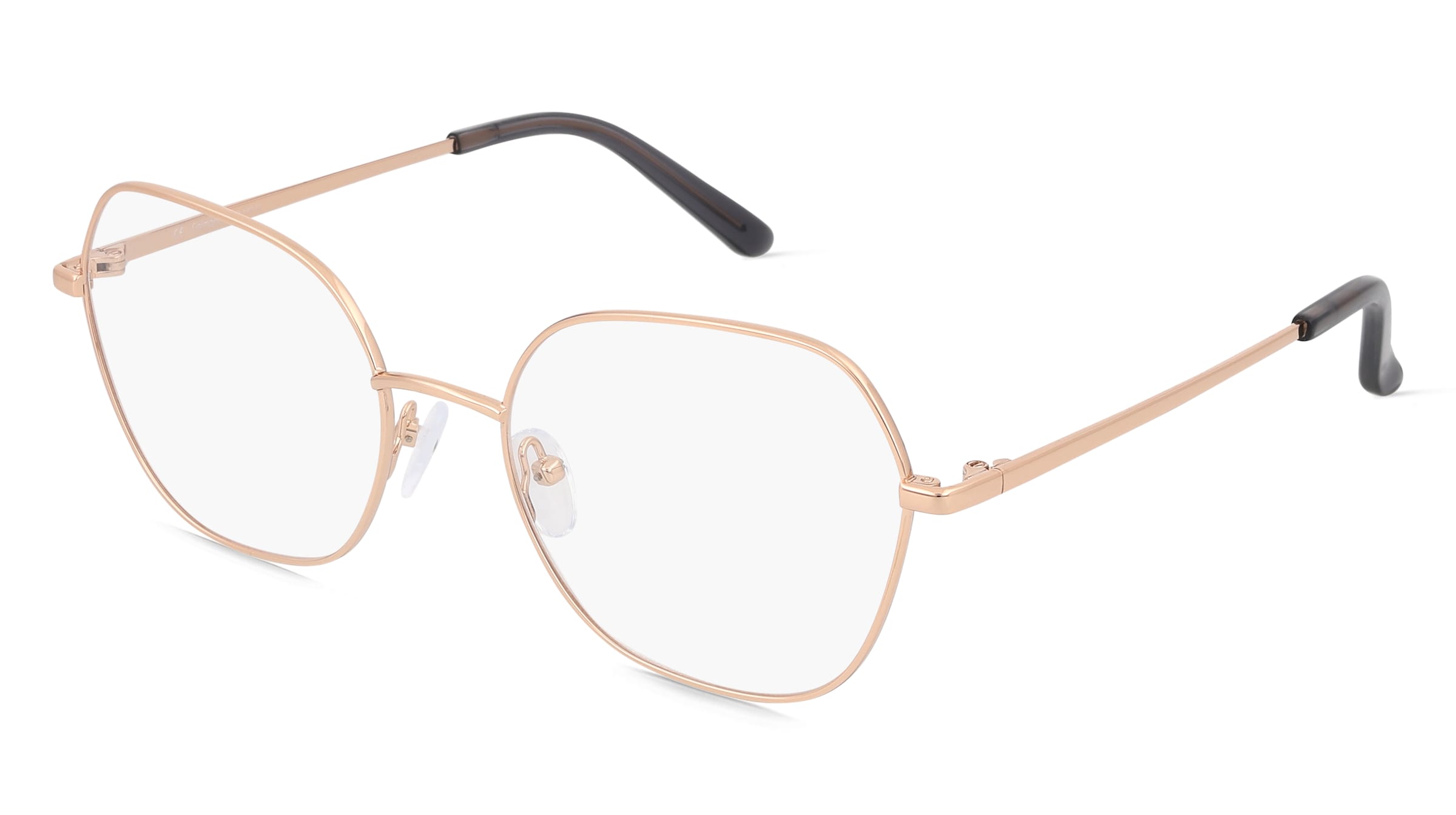 Fielmann BD 540 FA CARLA Damen-Brille inkl. Gläser Vollrand Butterfly Edelstahl-Gestell 55/19/145, Pink