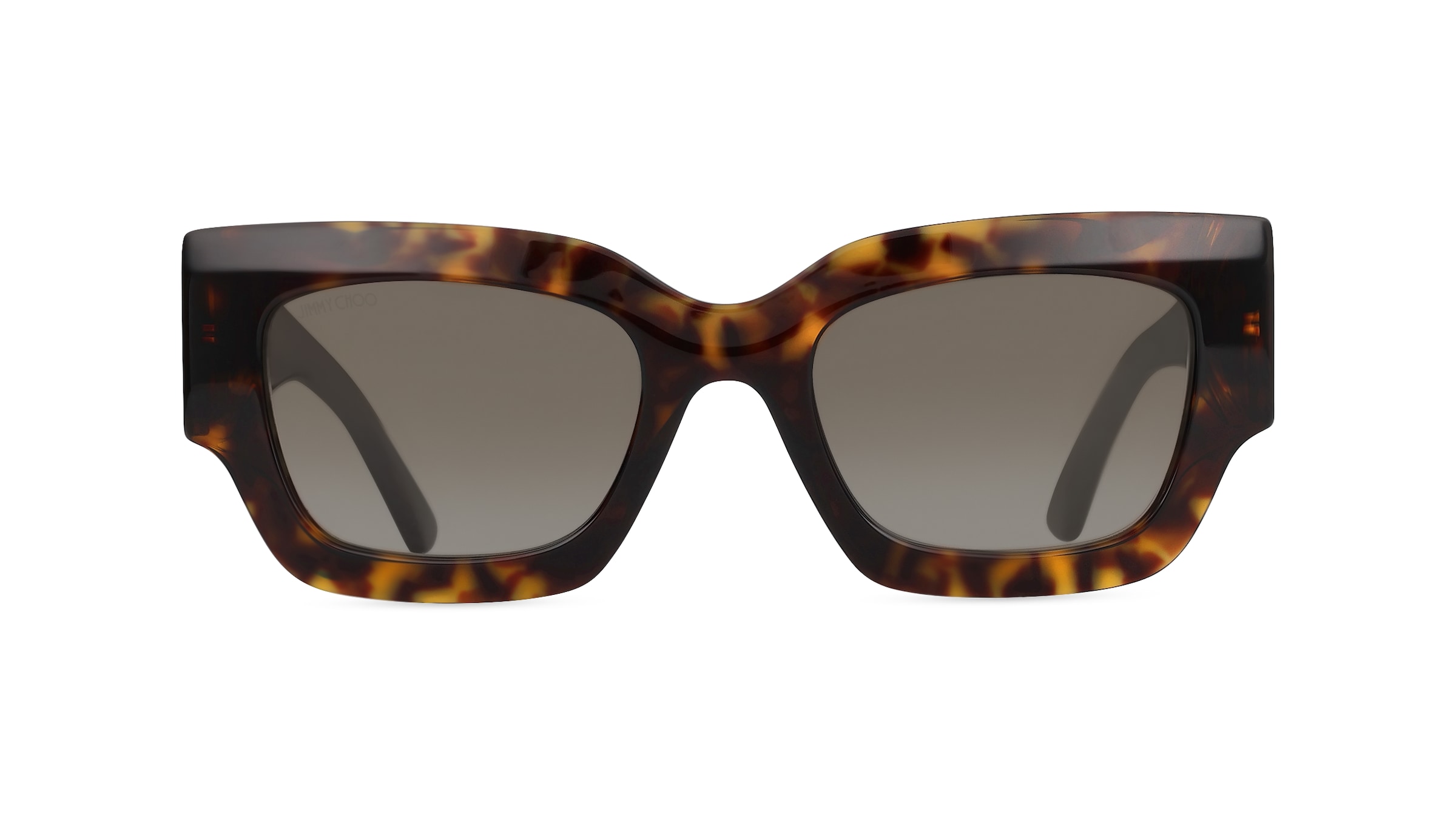 Jimmy Choo NENA/S Damen-Sonnenbrille Vollrand Butterfly Acetat-Gestell, braun