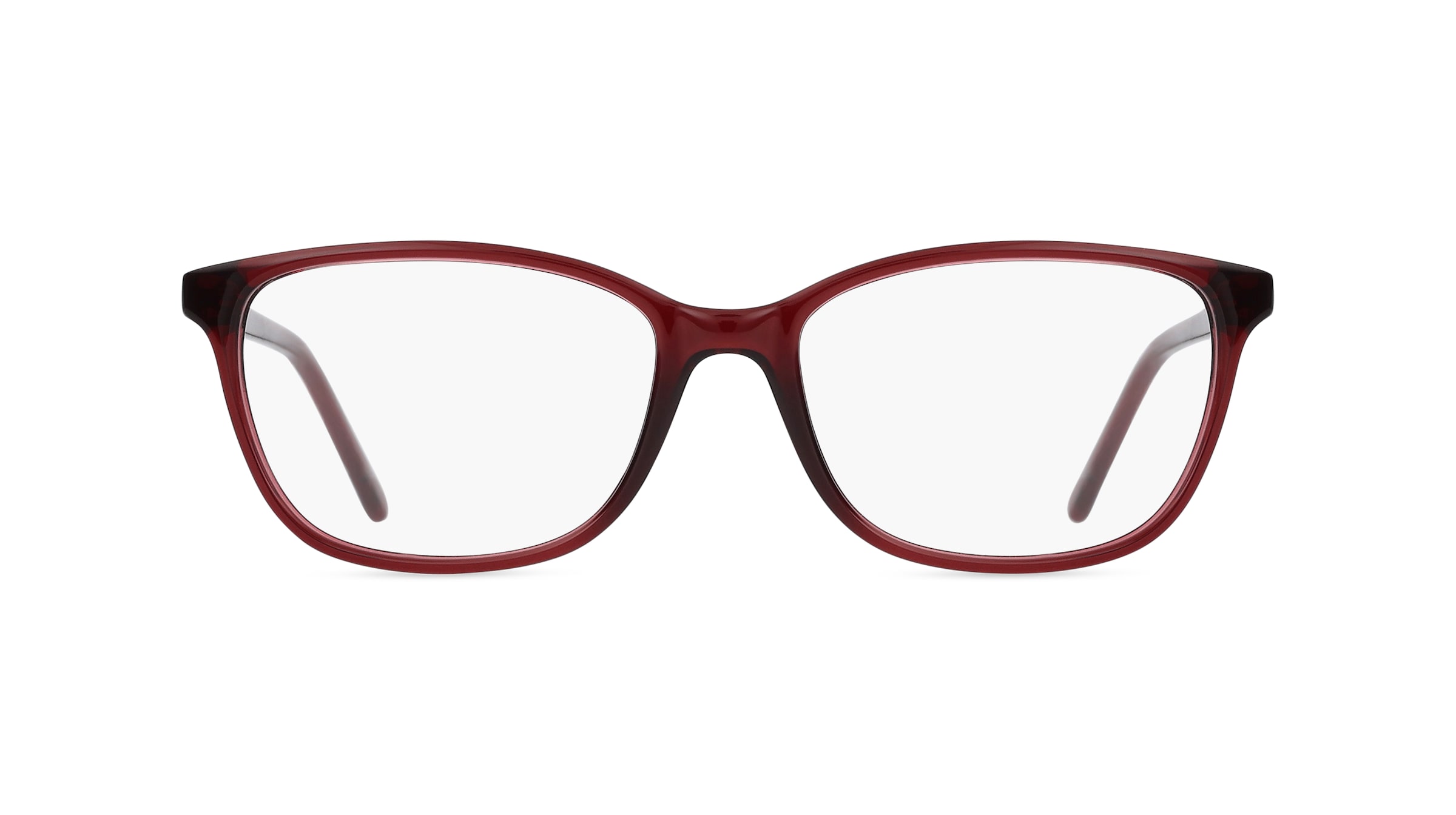 Fielmann JIL 027 CL VERA Damen-Brille inkl. Gläser Vollrand Butterfly Acetat-Gestell 55/17/145, rot