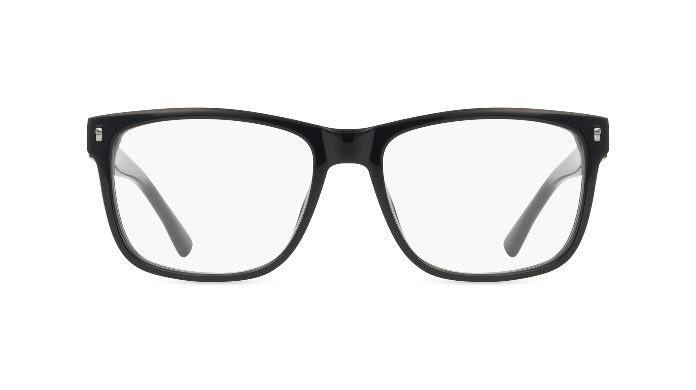 Dsquared2	 D2 0007 Herren-Brille inkl. Gläser Vollrand Rechteckig Acetat-Gestell 55mm/17mm/145mm, schwarz