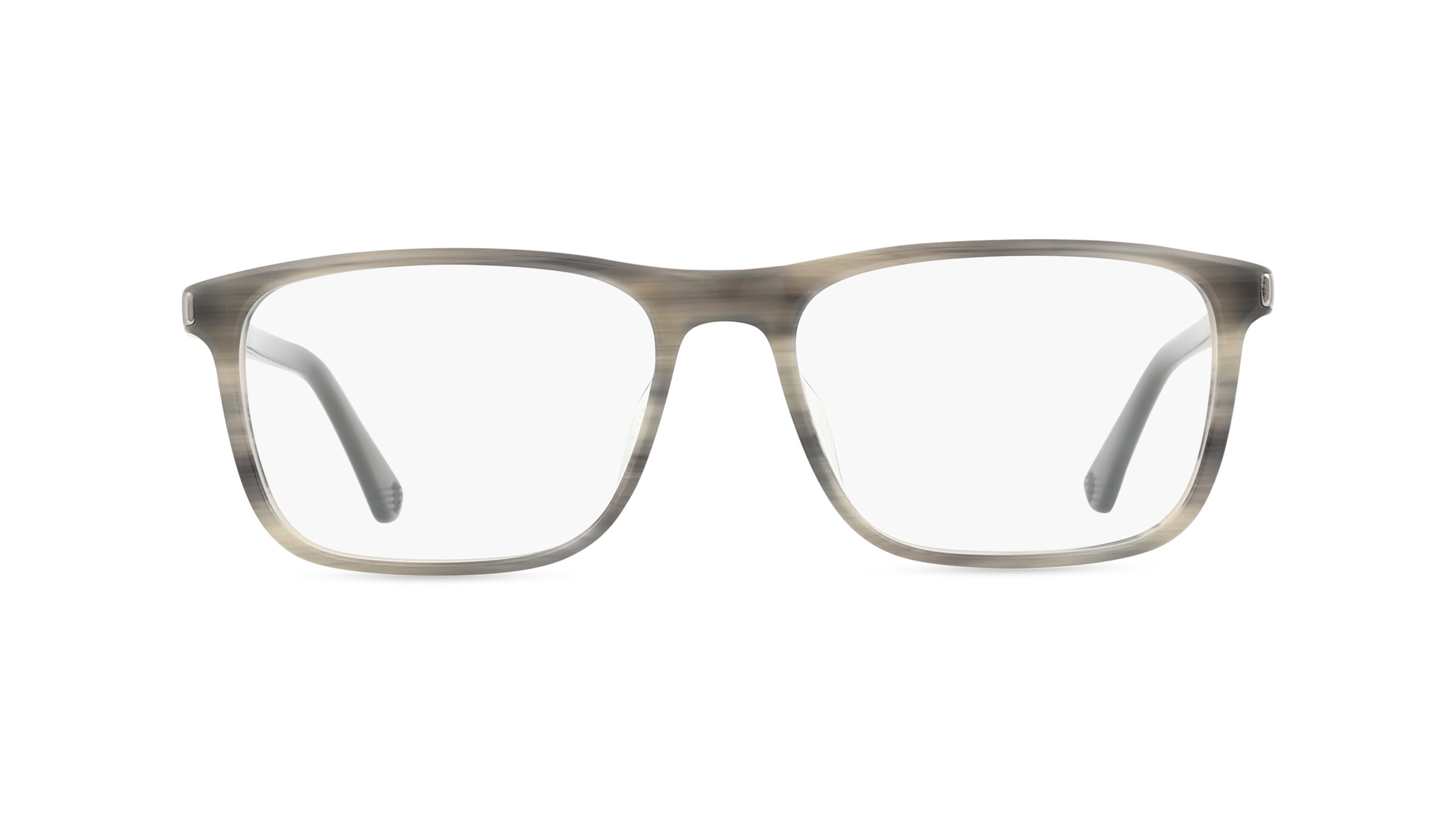 Police POIVPLD97 Herren-Brille inkl. Gläser Vollrand Eckig Kunststoff-Gestell 54mm/16mm/145mm, grau