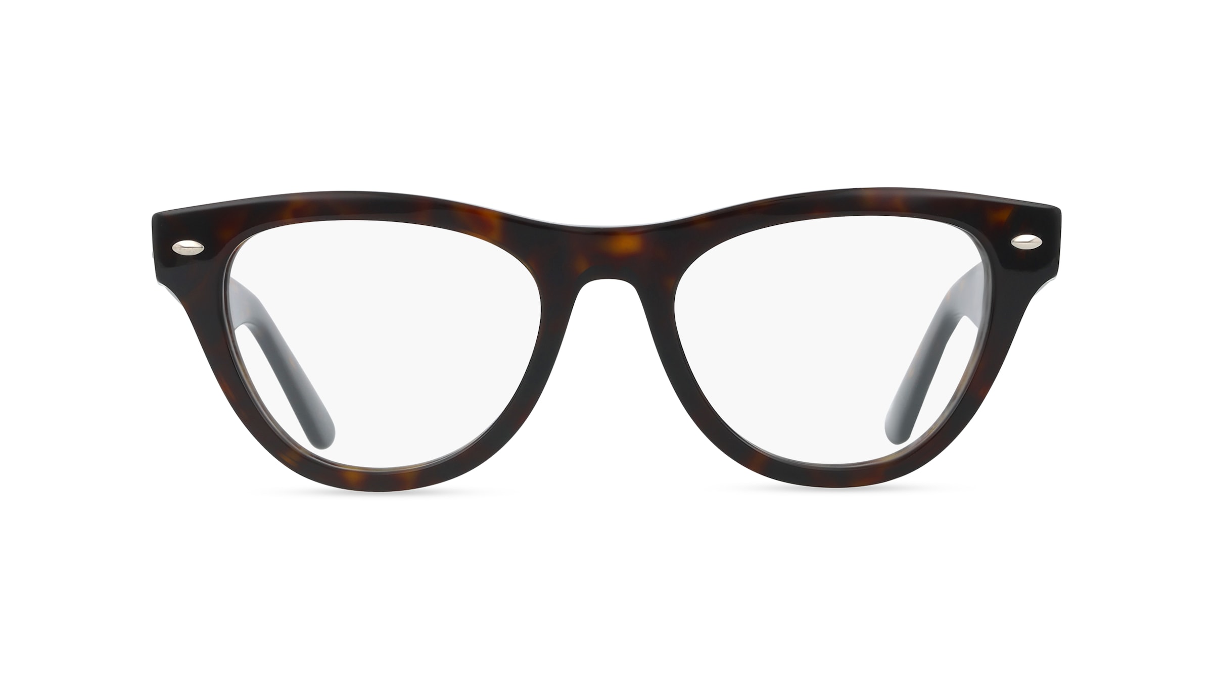 Ray-Ban RX5510 Damen-Brille inkl. Gläser Vollrand Cat Eye Acetat-Gestell 52/20/145, braun