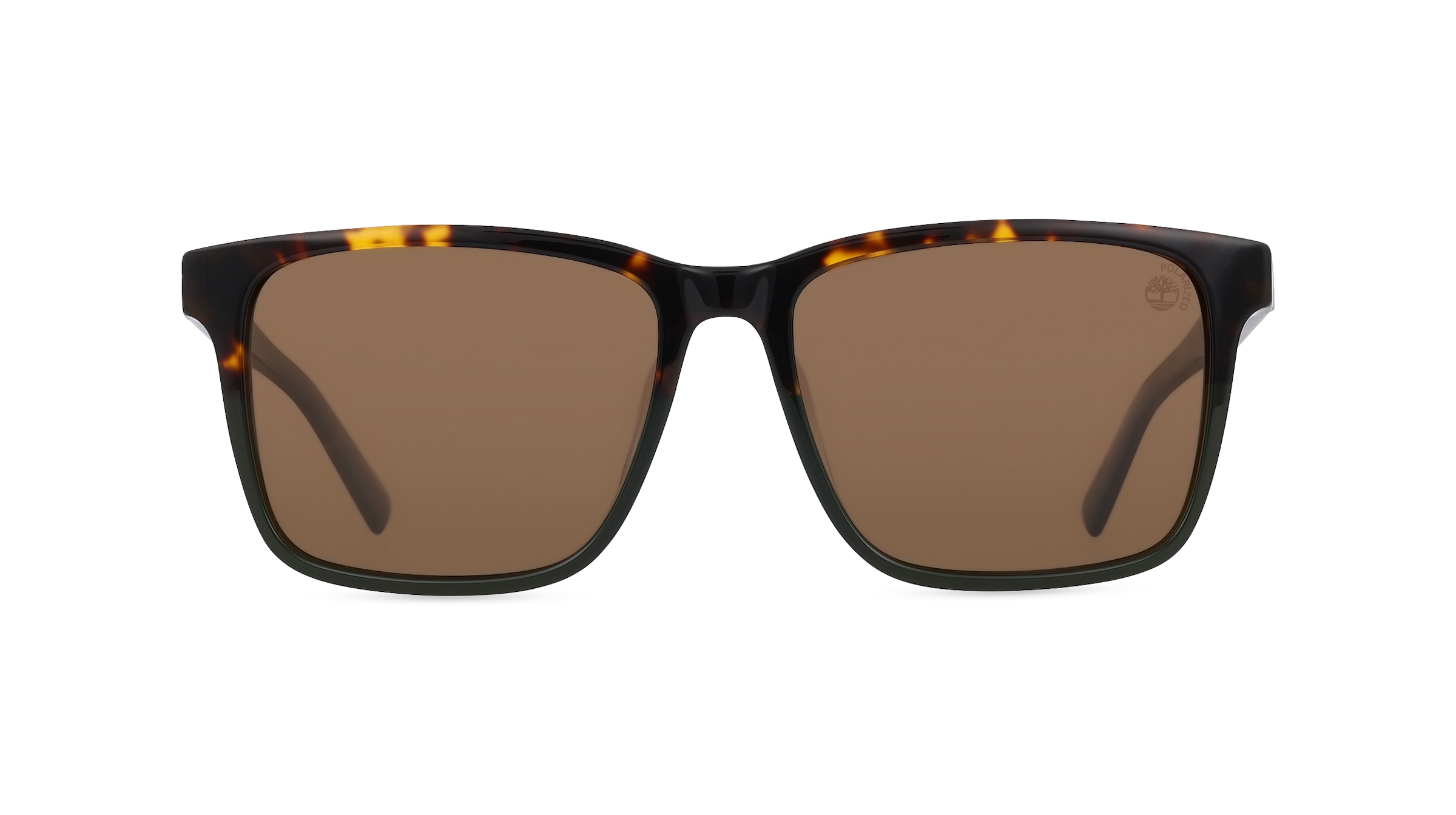 Timberland TB9306 Herren-Sonnenbrille Vollrand Eckig Kunststoff-Gestell, braun