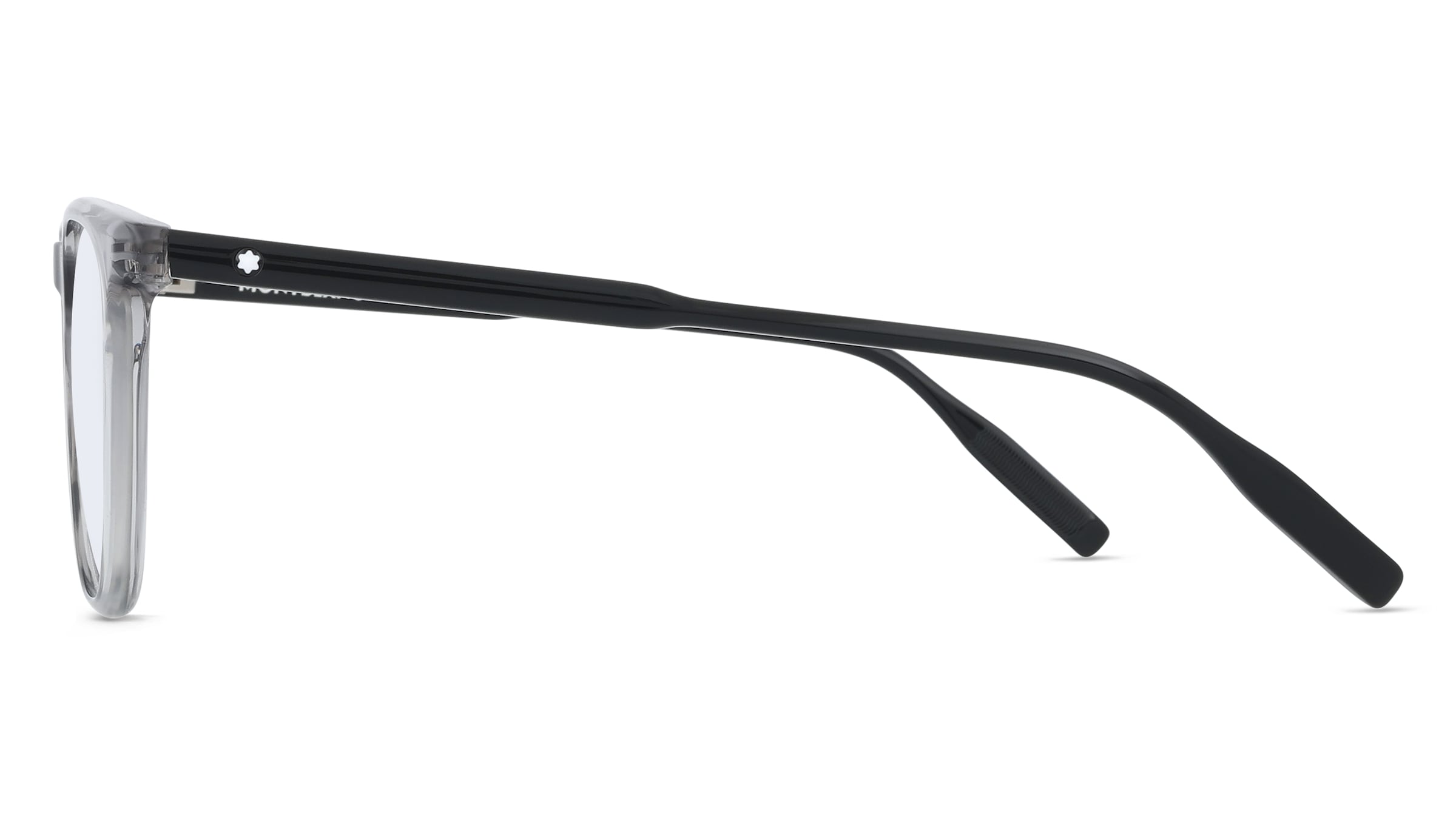 Thumbnail - Montblanc MB0010O Herren-Brille inkl. Gläser Vollrand Eckig Acetat-Gestell 51/20/145, grau