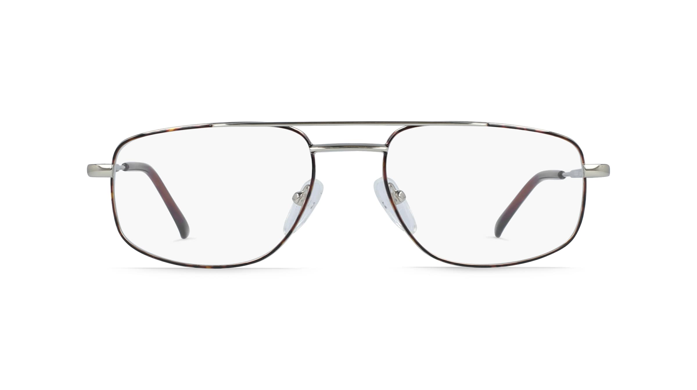 Fielmann MC 196 TR Herren-Brille inkl. Gläser Vollrand Eckig Metall-Gestell 53mm/17mm/140mm, gold